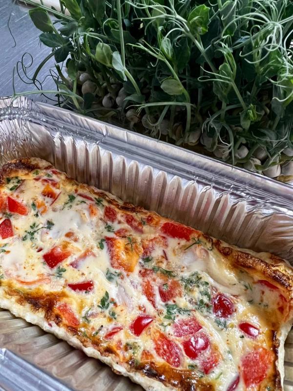 Омлет с овощами