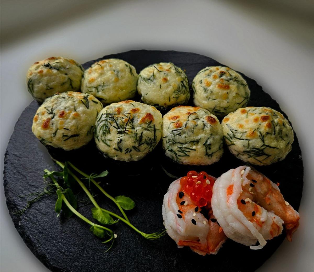 Ролл "Жюльен" с креветкой