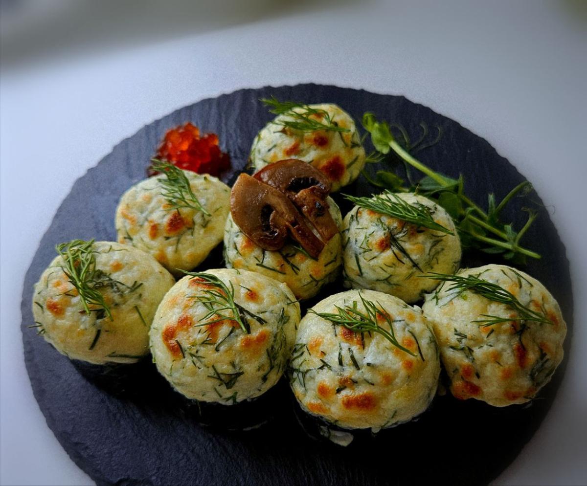 Ролл "Жюльен" с курицей и грибами